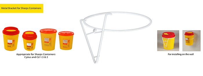 Metal Bracket Ring for Cd , C plus Sharps Containers